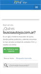 Mobile Screenshot of buscoautoya.com.ar